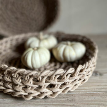 Woven Paper Tray Small