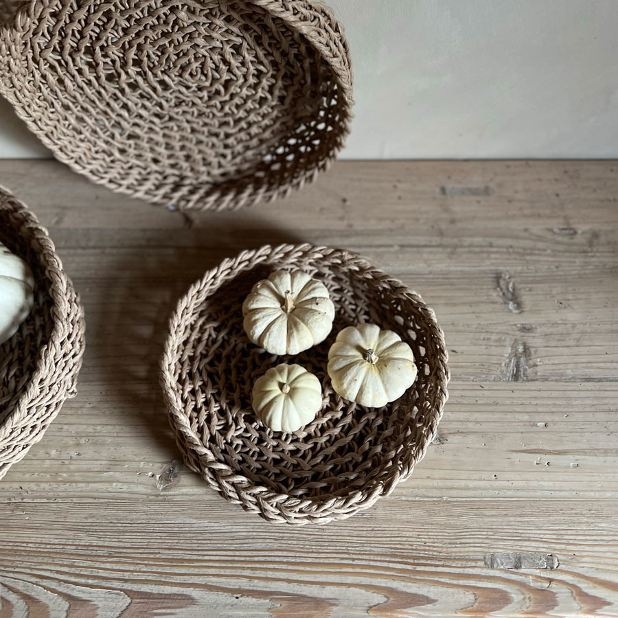Woven Paper Tray Small