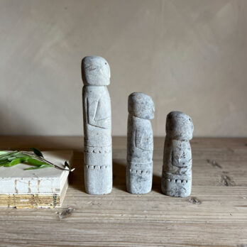 Decorative stone statue tall