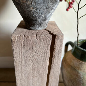 Wooden plinth dark 60cm