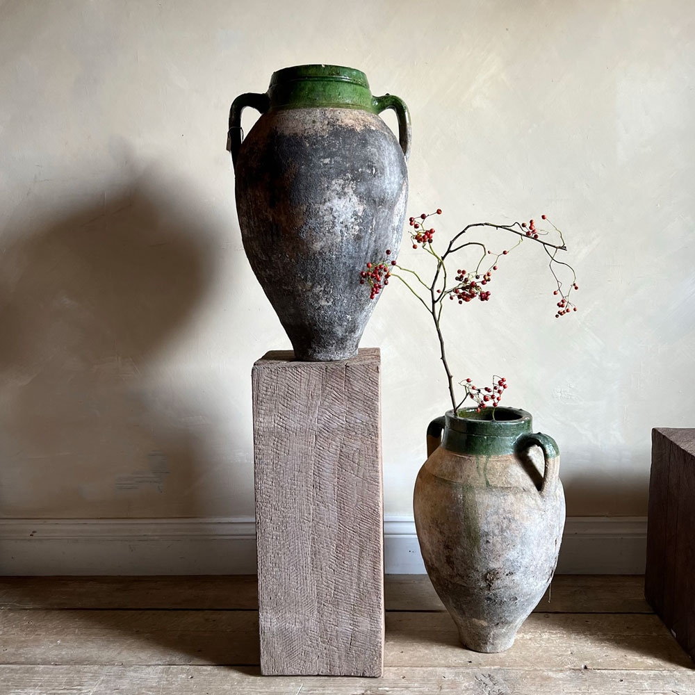 Wooden plinth dark 60cm