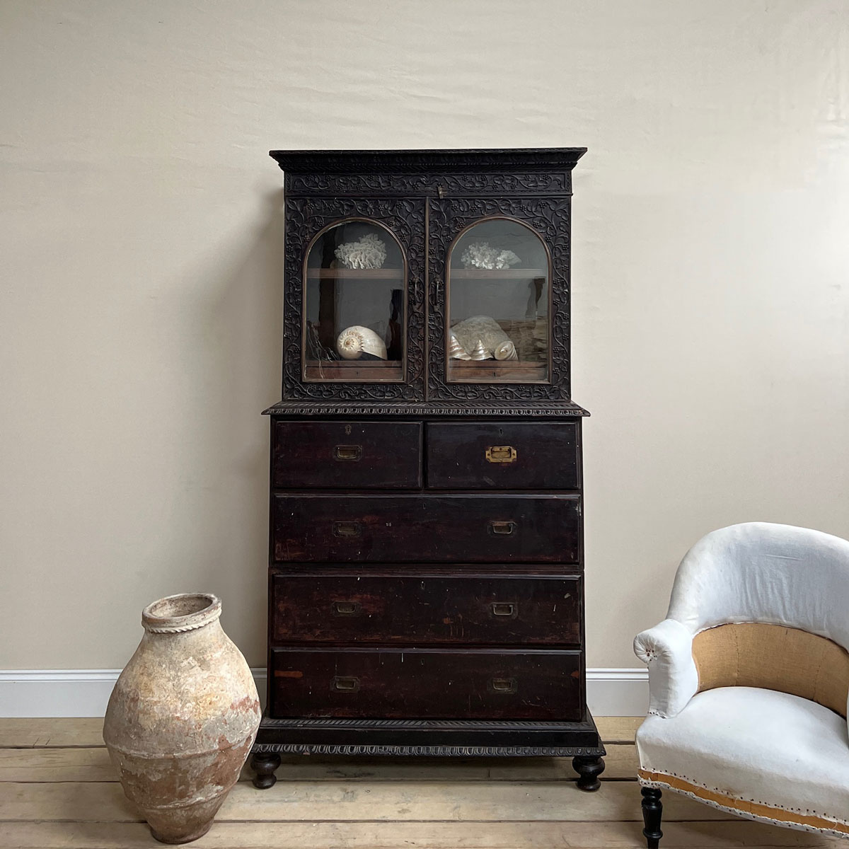 Antique Tallboy Drawers Edward