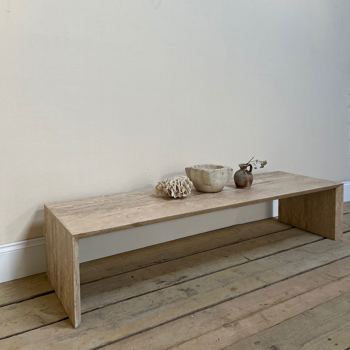 Travertine Coffee Table Rosie