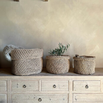 Woven Paper Basket