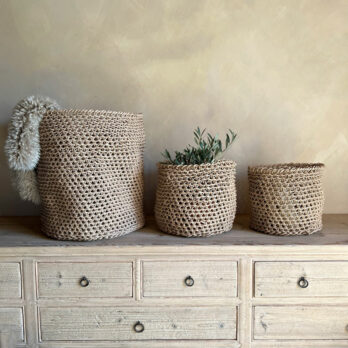 Woven Paper Basket