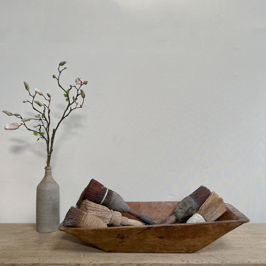 Vintage wooden Dough Bowl No:2
