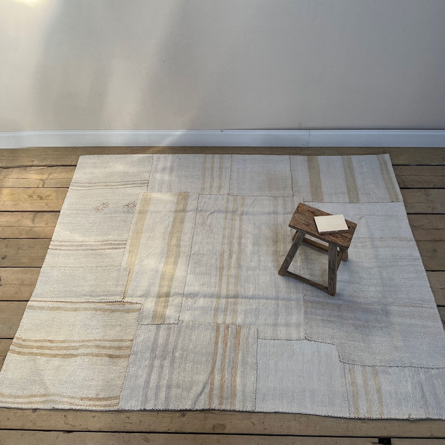 Vintage patchwork area rug | Amar