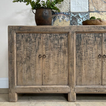 Antique wood sideboard | Bath
