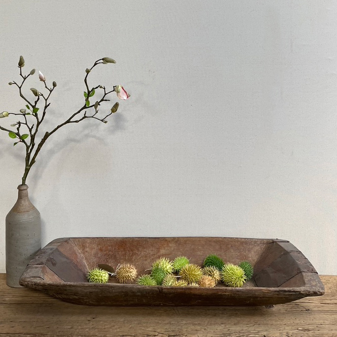 Vintage wooden Dough Bowl No:3