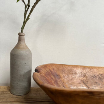 Vintage wooden Dough Bowl No:7