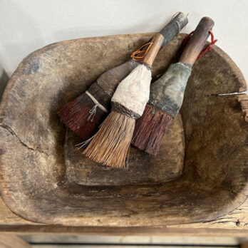 Vintage wooden Dough Bowl No:8