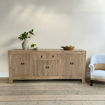 Pale rustic reclaimed cabinet | Beatrice