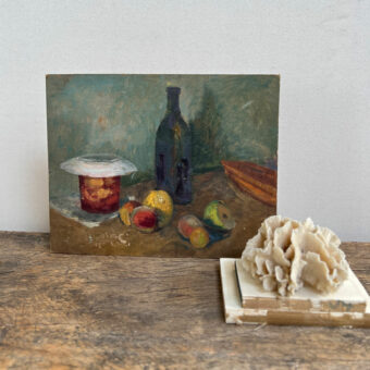 Vintage oil painting | Cuisinier