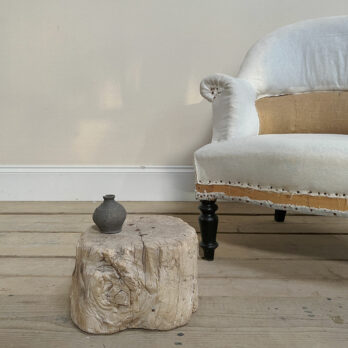 Small root wood antique tree stump | C