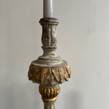 1700's French pricket altar candlestick D