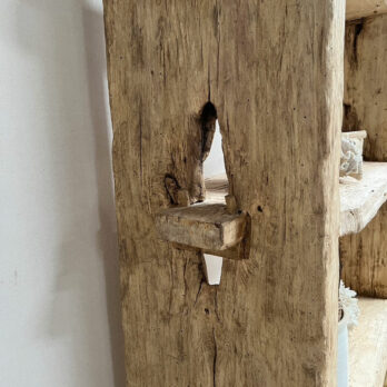 Reclaimed ancient timber shelving | Exeter