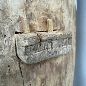 Reclaimed ancient timber shelving | Exeter