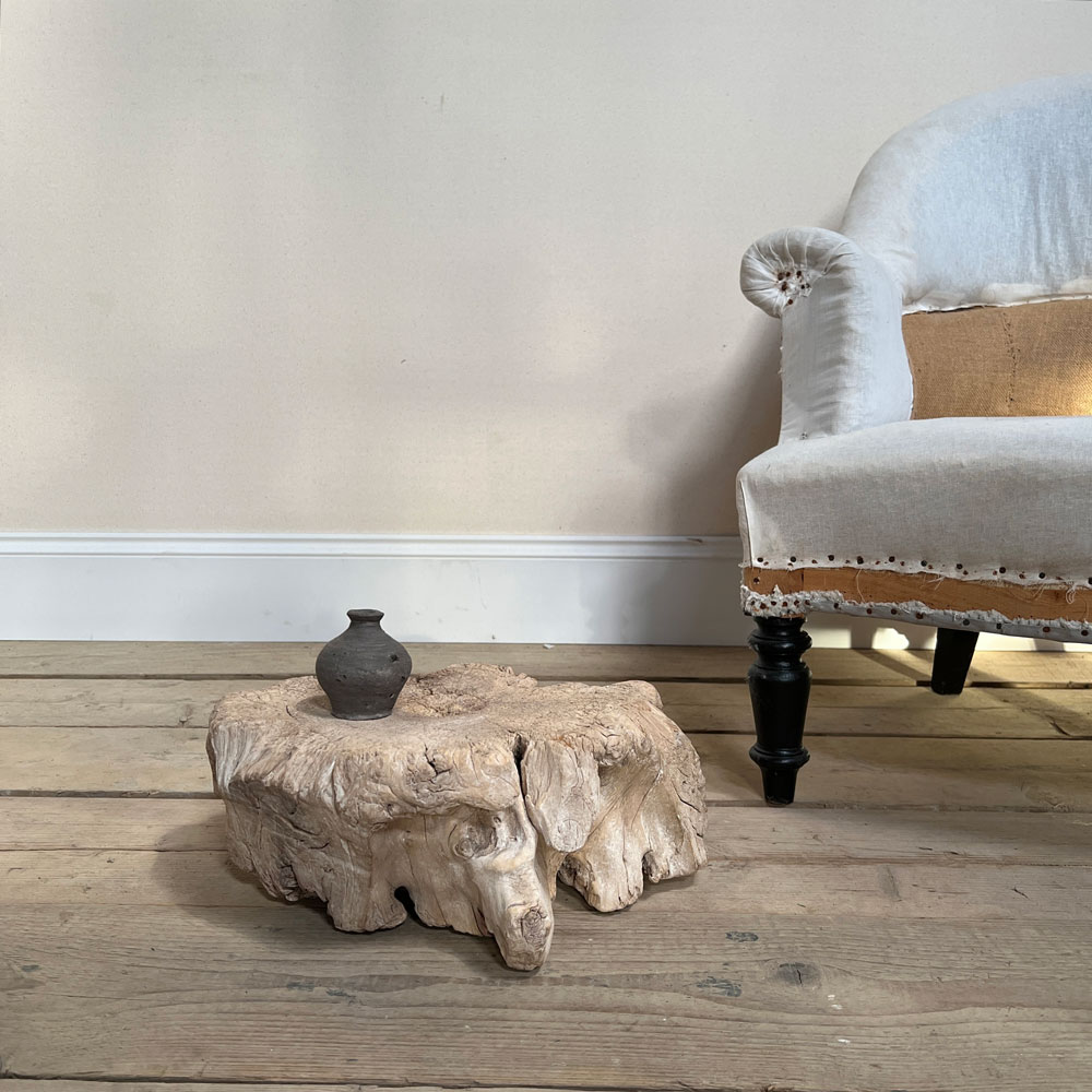 Small root wood antique tree stump | F