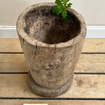 Antique wooden mortar XL | Hector
