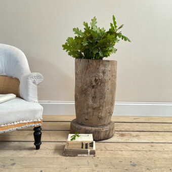Antique wooden mortar XL | Hector
