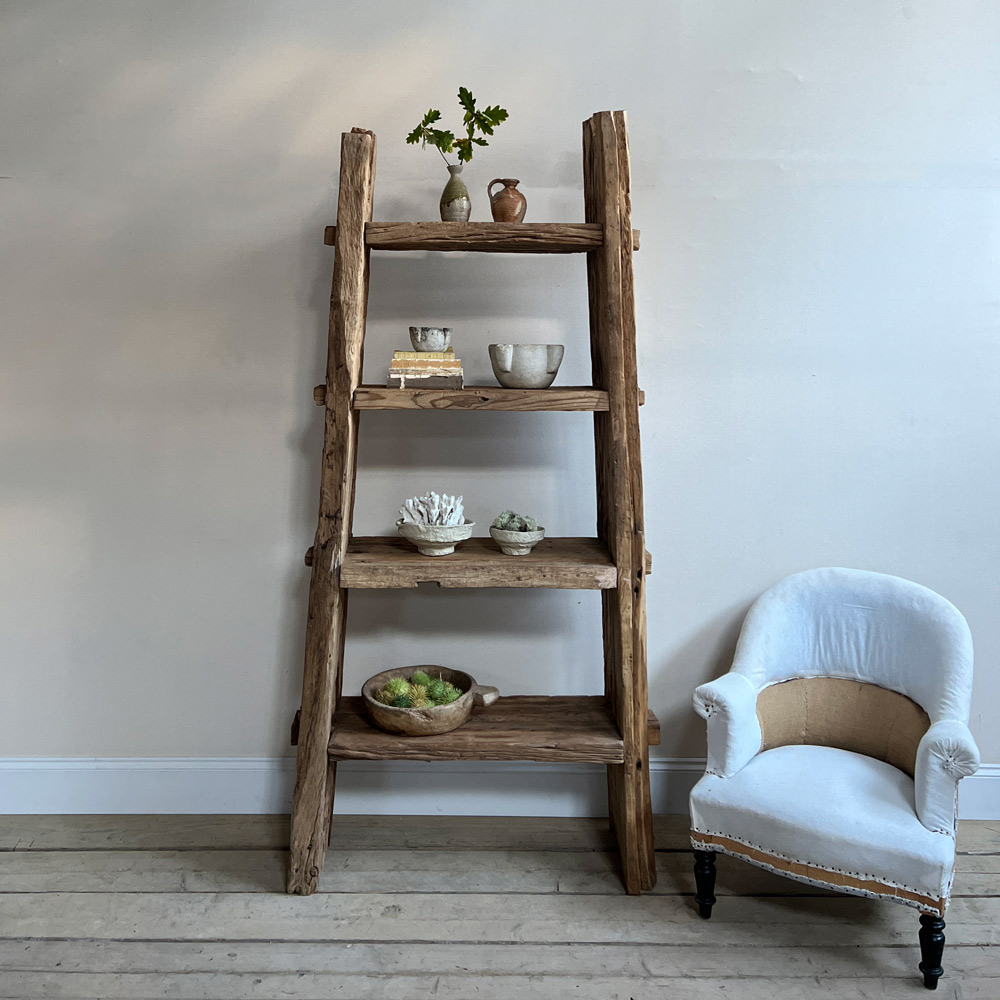 Salvaged ancient timber shelves | Ottalie