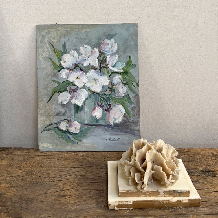 Vintage oil painting | Perdriel A