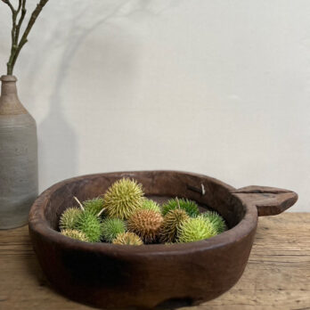 Vintage Round Dough Bowl B