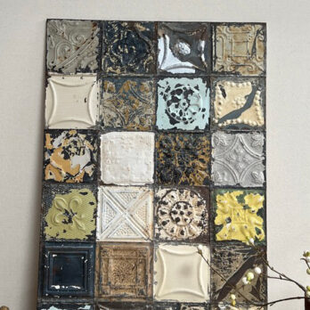 American tin tiles Artwork B