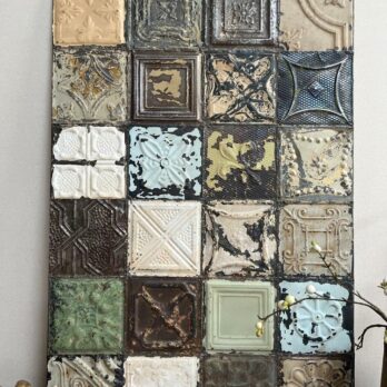 American tin tiles Artwork D