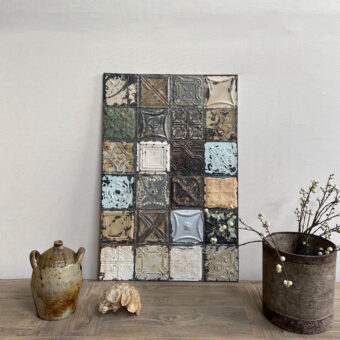 American tin tiles Artwork A