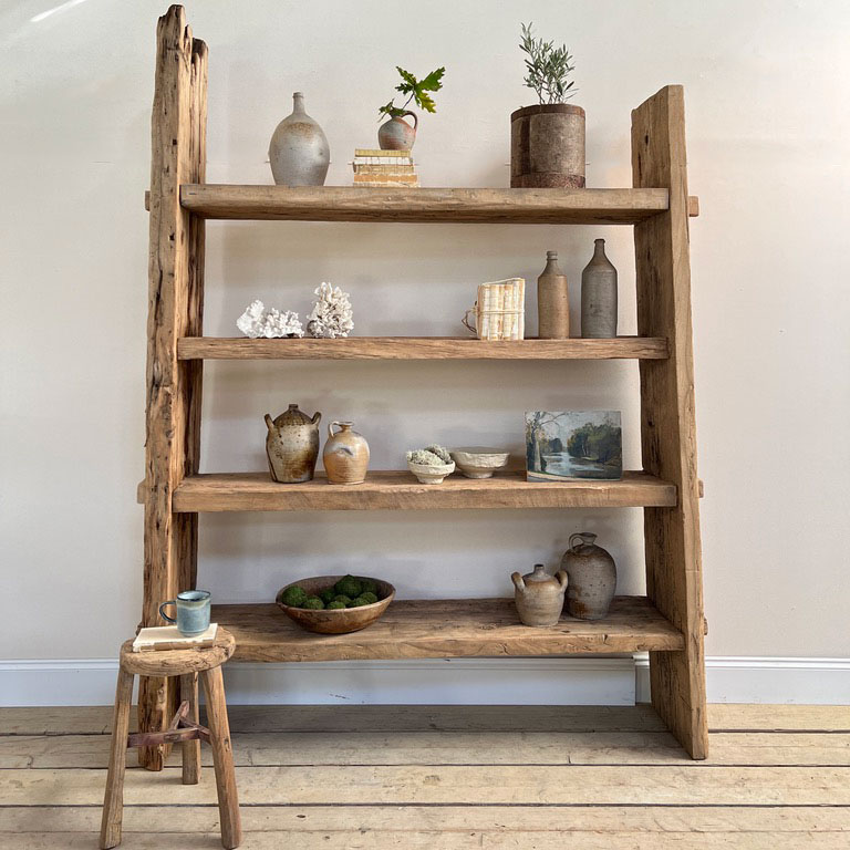 Rustic large salvaged shelf unit | Alpha