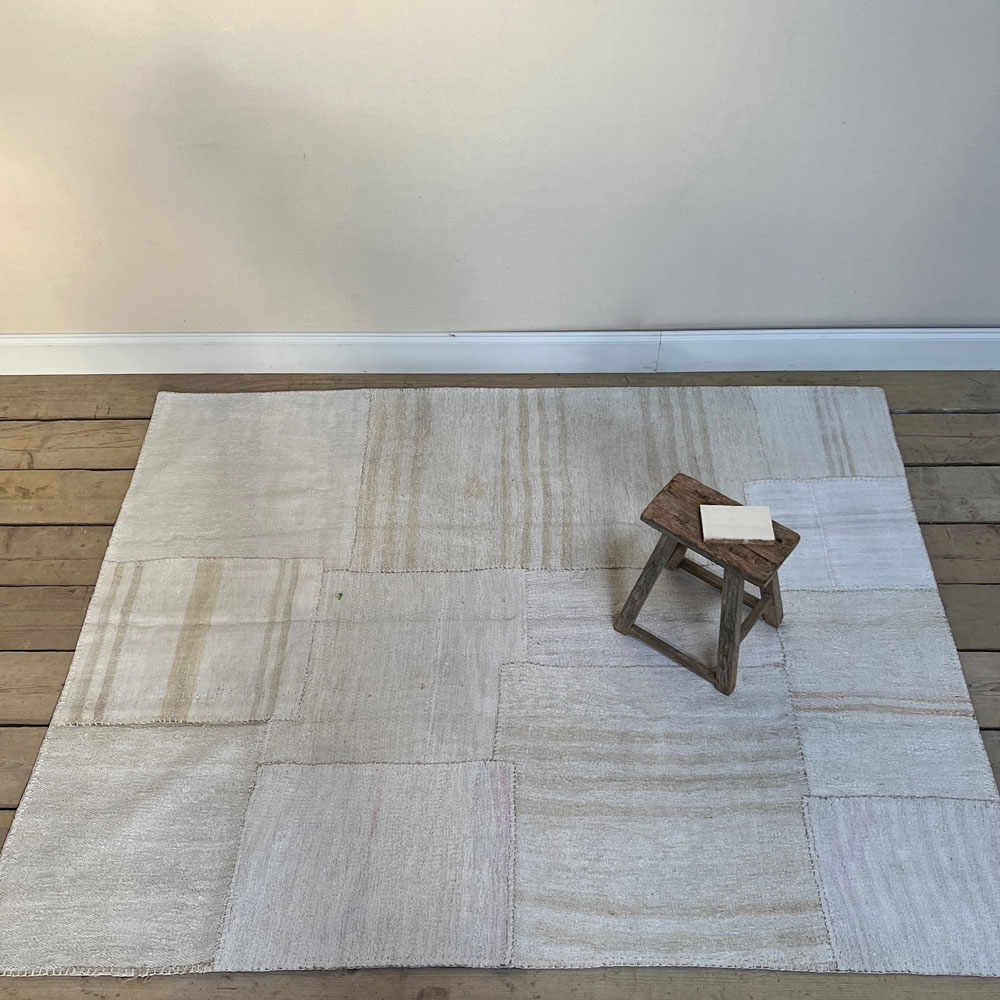 Vintage patchwork area rug | Ahsan