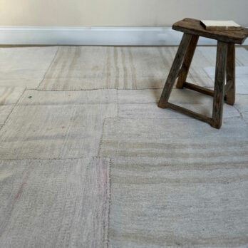 Vintage patchwork area rug | Ahsan