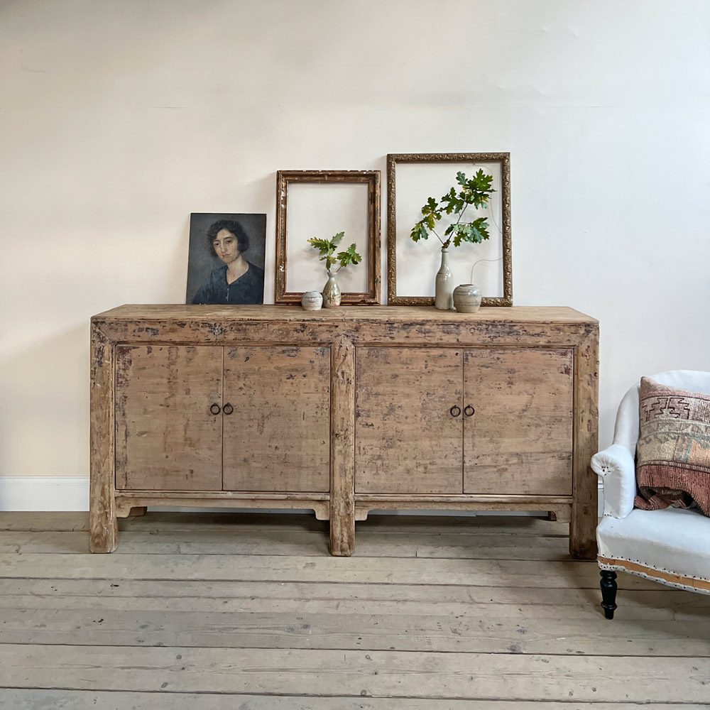 Antique original rustic sideboard | Asher
