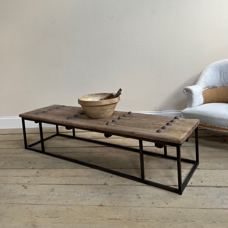 Antique door coffee table | Aspen