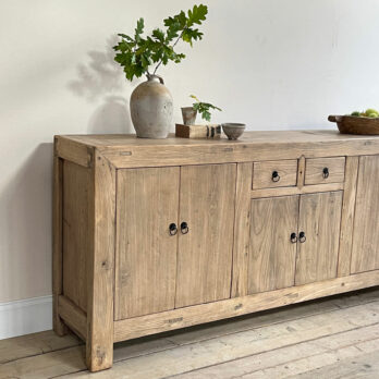 Pale rustic reclaimed cabinet | Beatrice