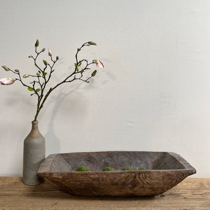 Vintage wooden Dough Bowl No:4