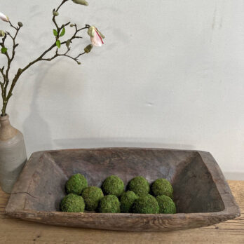 Vintage wooden Dough Bowl No:4