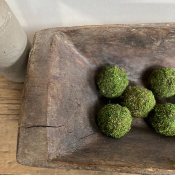 Vintage wooden Dough Bowl No:4