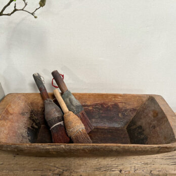 Vintage wooden Dough Bowl No:5