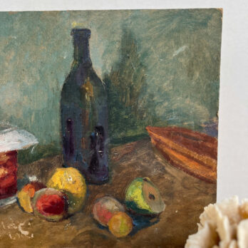 Vintage oil painting | Cuisinier