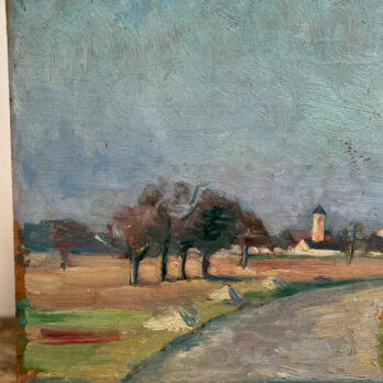 Vintage oil painting | Dordogne