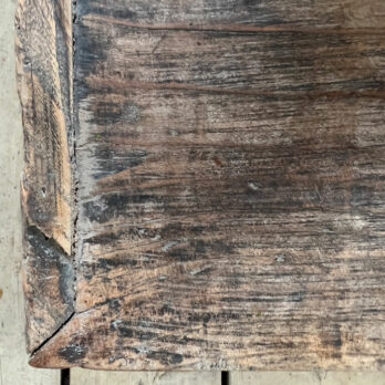 Large square antique coffee table | Harriet