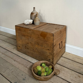 Antique weathered blanket box | Hermione