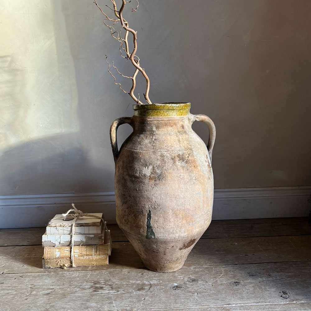 Large antique Mediterranean urn Isla