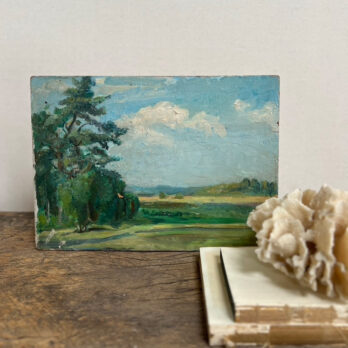 Vintage oil painting | Loubressac