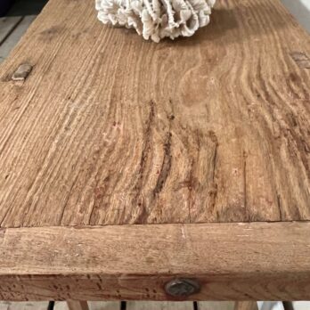 Large rustic antique console table | Ophelia