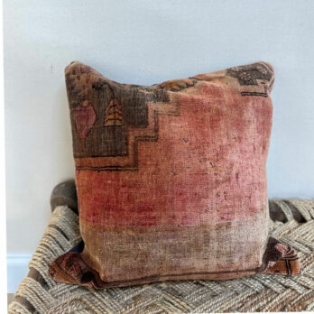 Antique carpet cushion 60cm square | Oscar