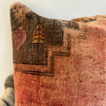 Antique carpet cushion 60cm square | Oscar