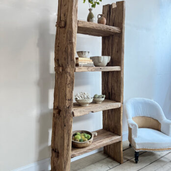 Salvaged ancient timber shelves | Ottalie